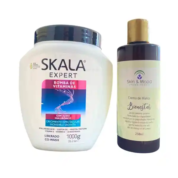 Skala Bomba De Vitaminas + Crema Bienestar X 2 Unds