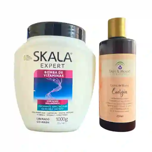 Skala Bomba De Vitaminas + Crema Energía X 2 Unds