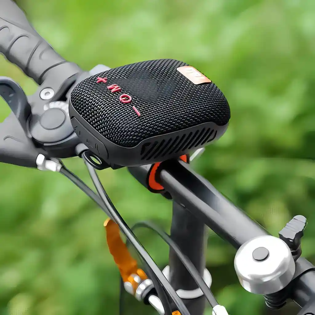 Parlante Inalambrico Bluetooth Agarre Manubrio Bicicleta Bike