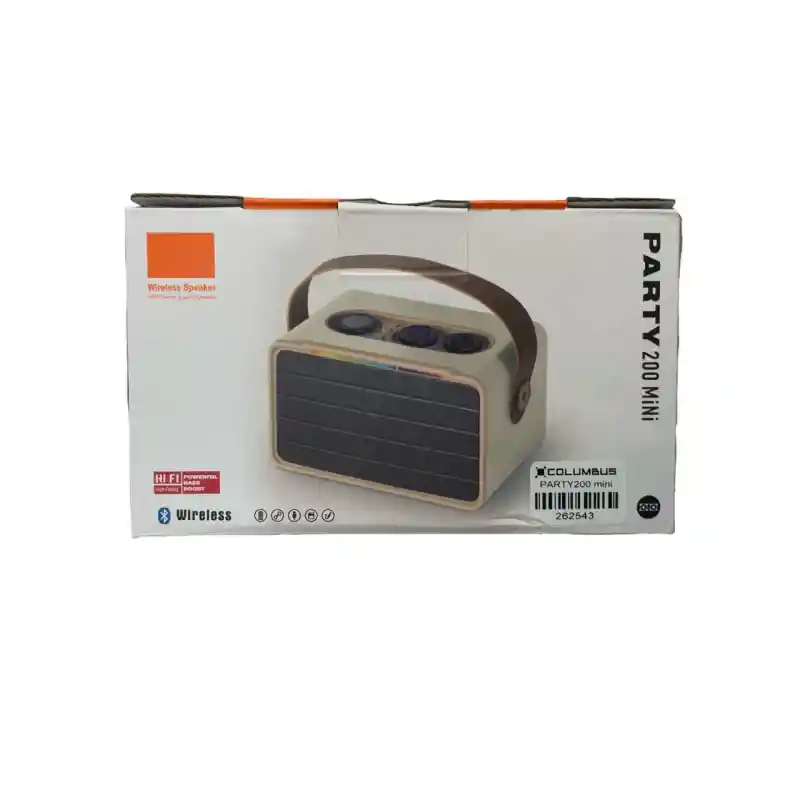 Parlante Altavoz Bluetooth Columbus Party 200 Mini