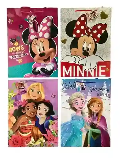 Bolsa De Regalo Jumbo Para Niña 45 X 33 Cm Diseños Surtidos