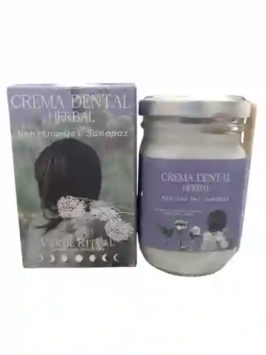 Crema Dental Herbal 120 Grms Verde Ritual