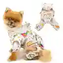 Capa Impermeable Con Capota Para Mascotas (talla M)