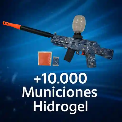 Juguete Electrico +10.000 Municiones En Hidrogel