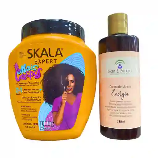 Skala Mais Crespos + Crema Energía X 2 Unds