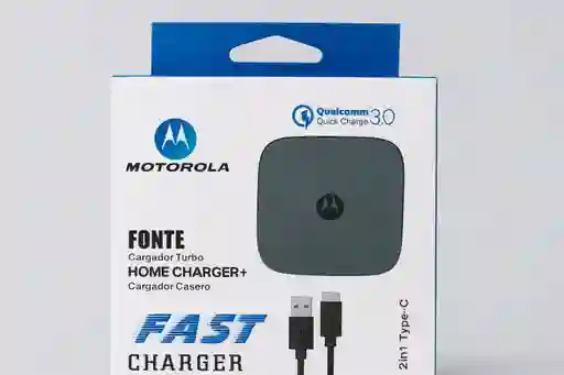 Cargador Motorola Tipo C 3.0 Carga Rapida