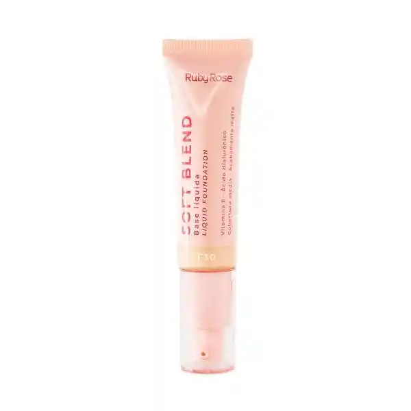 Base Líquida Ruby Rose Línea Rosa Soft Blend F30 30gr
