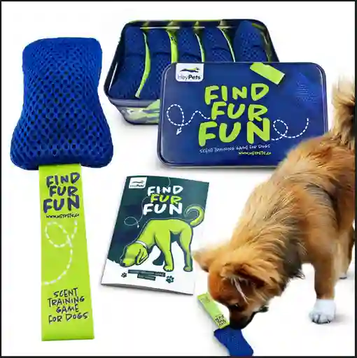 Find Fur Fun. Juego De Entrenamiento Olfativo Para Perros