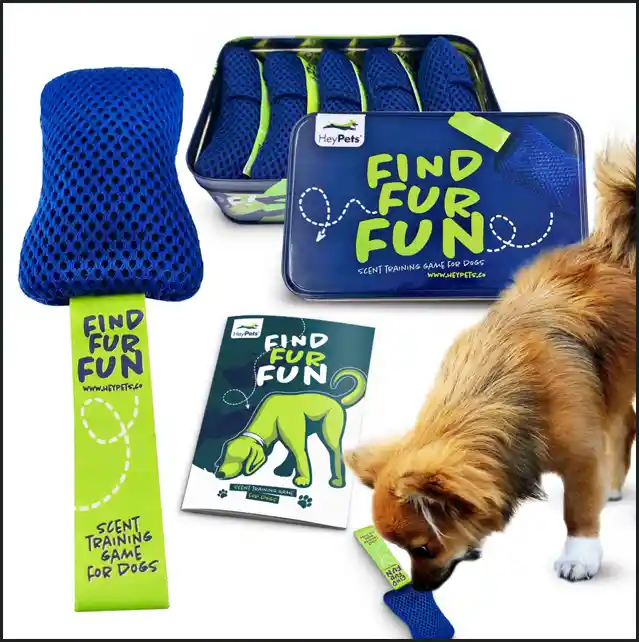 Find Fur Fun. Juego De Entrenamiento Olfativo Para Perros