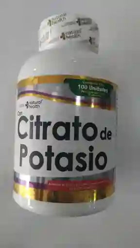 Citrato De Potasio 100 Unidades