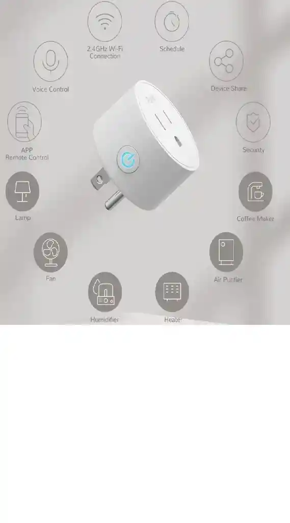 Enchufe Inteligente Wifi Alexa Google Control Remoto Hogar