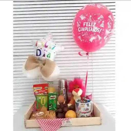 Desayuno Sorpresa Especial Con Peluche Y Termo