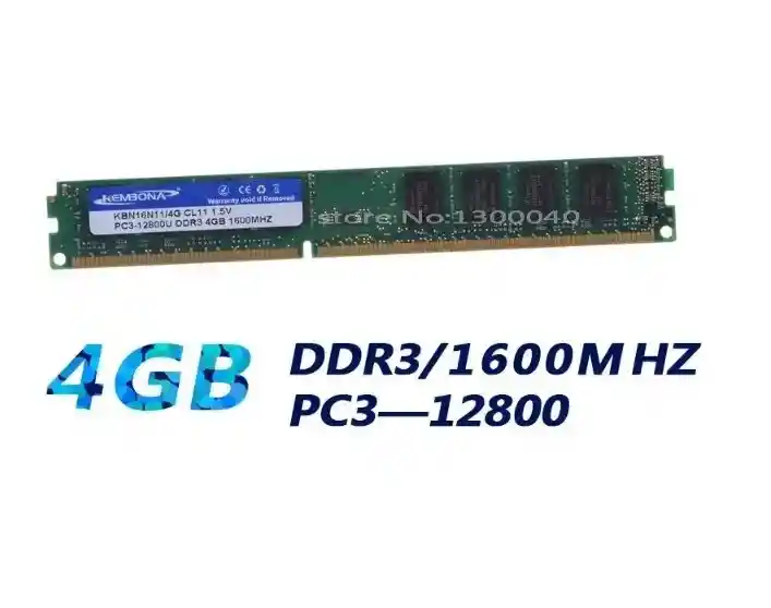 Memoria Ram Nueva ! Pc De Mesa Escritorio 4gb 1600 Mhz 1.5 Voltios Ddr3 Nueva Compatible Amd- Intel
