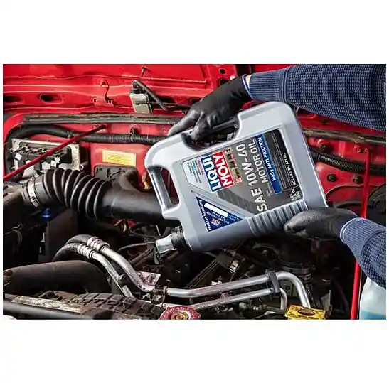 Aceite Carro 10w 40 5l De Motor 10w40 Con Mos2 Leichtlauf Mos2 Leichtlauf 10w-40