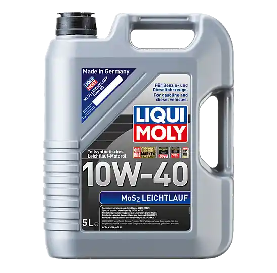 Aceite Carro 10w 40 5l De Motor 10w40 Con Mos2 Leichtlauf Mos2 Leichtlauf 10w-40