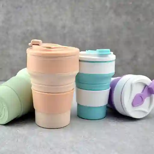 Vaso Plegable De Silicona 350ml