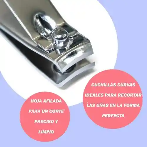 Corta Uñas Metálico Grande Trim