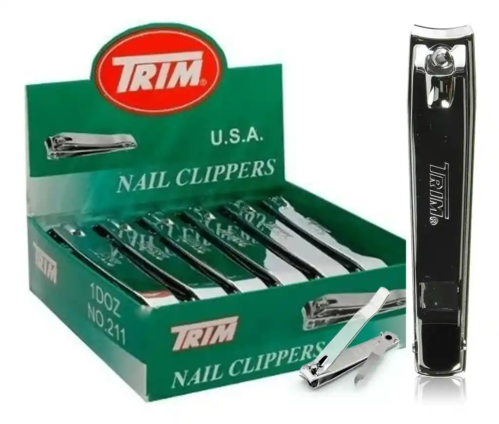 Corta Uñas Metálico Grande Trim