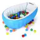Piscina Bañera Tina Inflable Para Bebes 98x65x28cm
