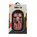 Mouse Rgb Jertech Inalambrico Transparente Wb-112 Rosa
