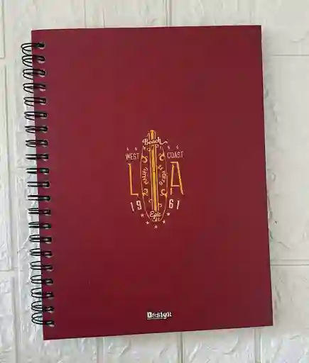 Cuaderno 5 Materias Grande Caballero Cuadriculado Desing