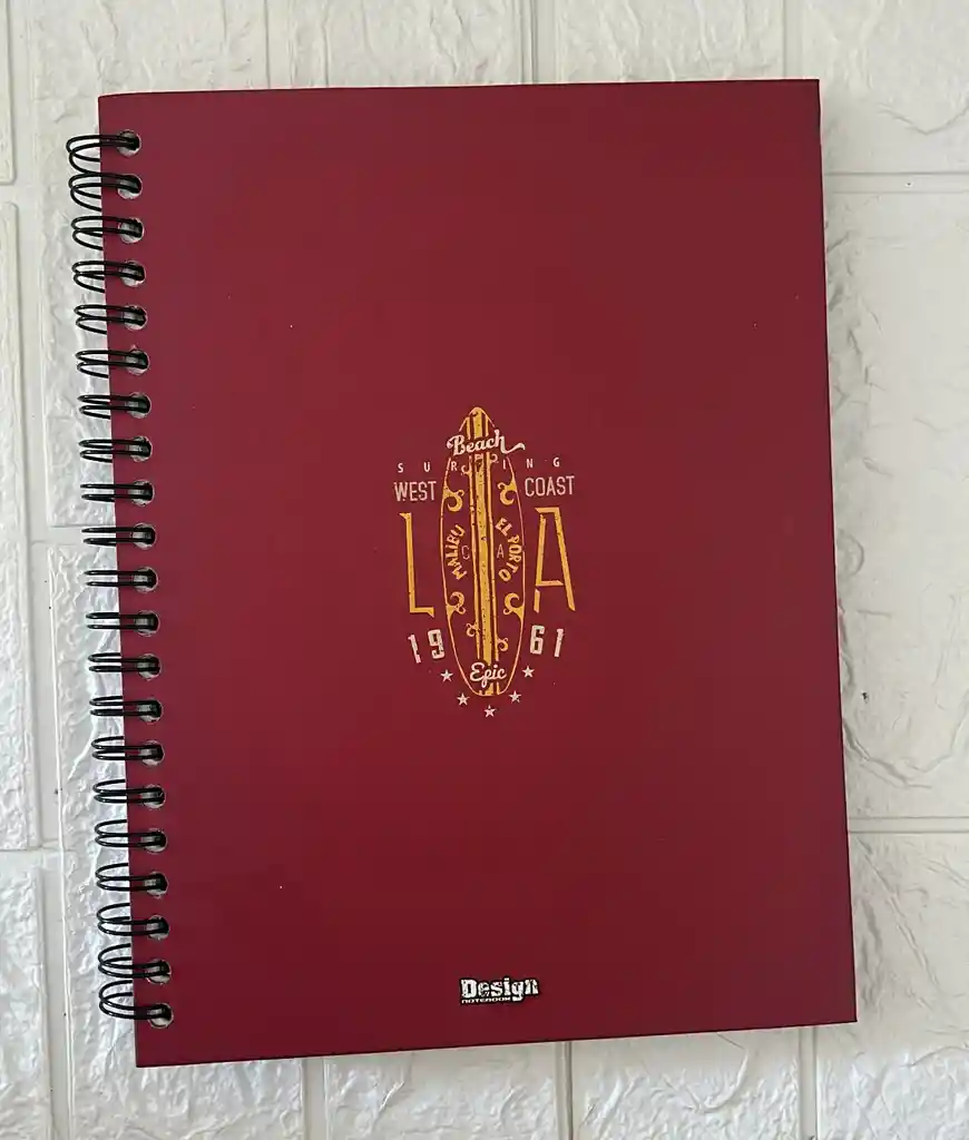 Cuaderno 5 Materias Grande Caballero Cuadriculado Desing