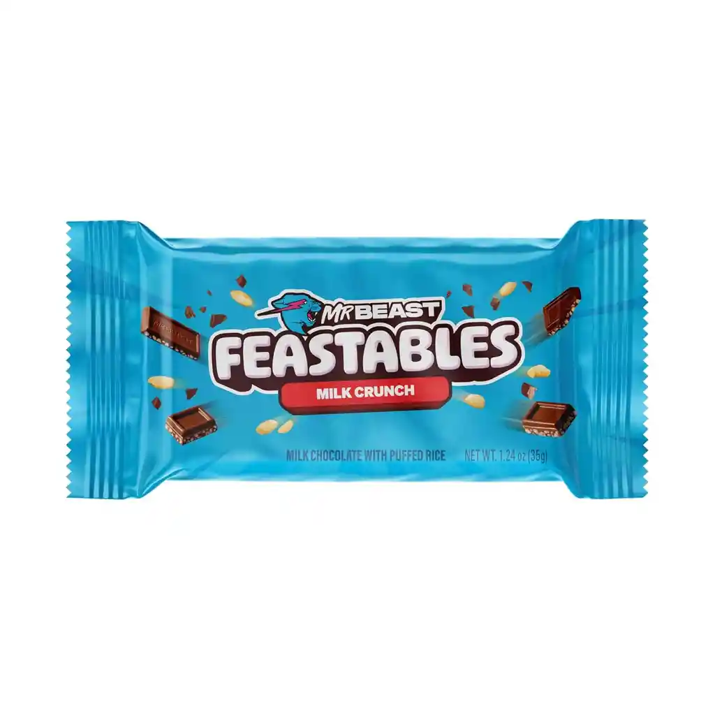 Chocolate Mrbeast Feastables – Milk Crunch