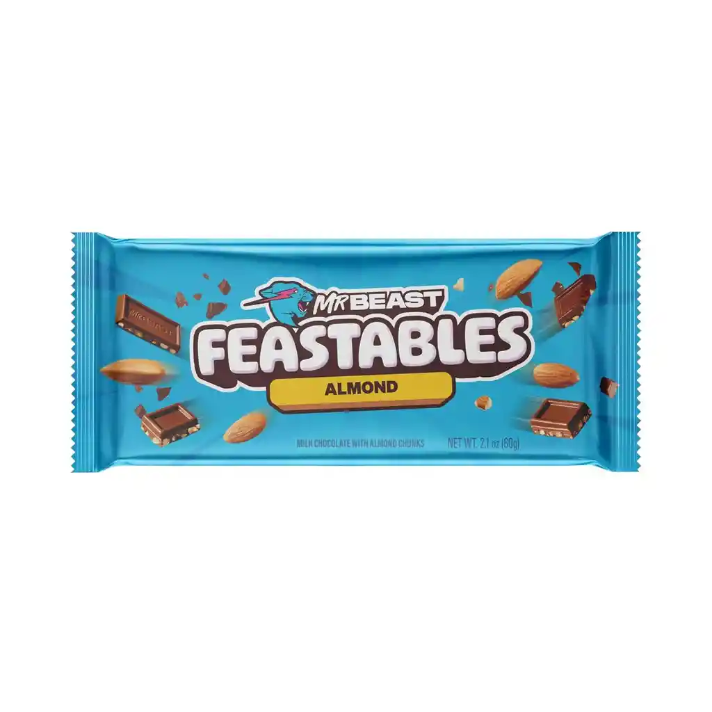 Chocolate Mrbeast Feastables – Almond