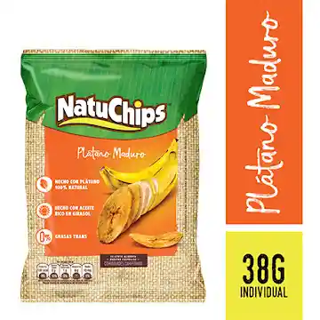 Natuchip Platano Maduro 38g