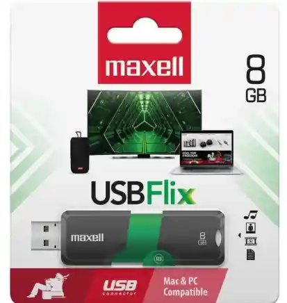 Memoria Usb Maxell 8gb – Compacta, Liviana Y Rápida