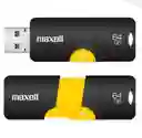 Memoria Usb 64gb Maxell – Diseño Flix, Liviano Y Potente