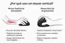 Mouse Inalambrico Ergonomico Diseño Vertical Recargable