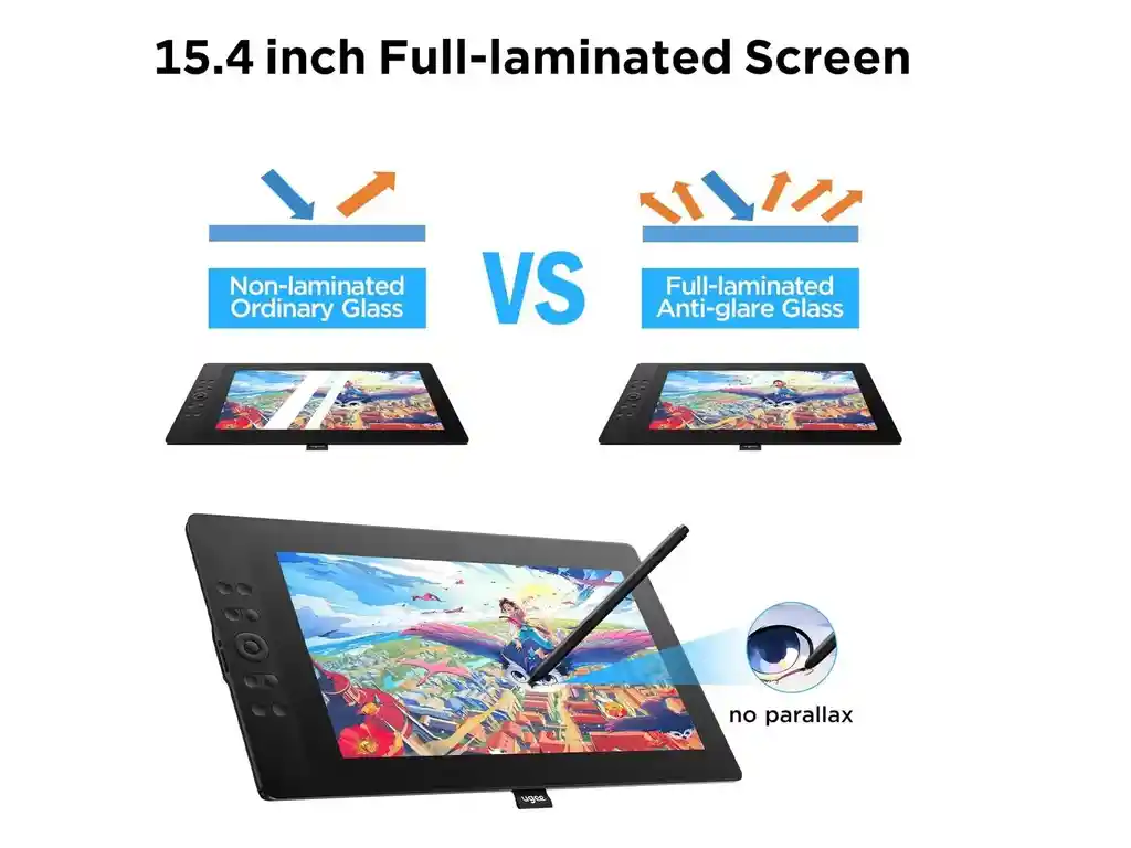 Tablet Digitalizadora De Dibujo Con Pantalla 16in Ugee Ue-16