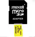 Memoria Microsd Maxell 128gb – Velocidad De 100mb/s Y Adaptador Incluido