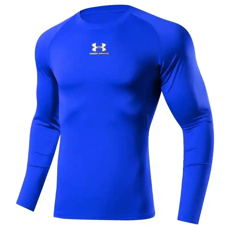 Camiseta Lycra Transpiración Entrenamiento/ Azul Rey - Talla: L