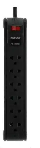 Multitoma Regleta Forza Ps-1006b 6 Salidas Cable 3m Switch