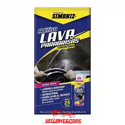 Aditivo Lavaparabrisas 60 Ml Concentrado
