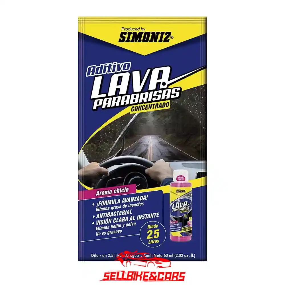 Aditivo Lavaparabrisas 60 Ml Concentrado
