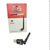 Receptor Wifi Alfa Usb – Compacto, Potente Y Multiplataforma