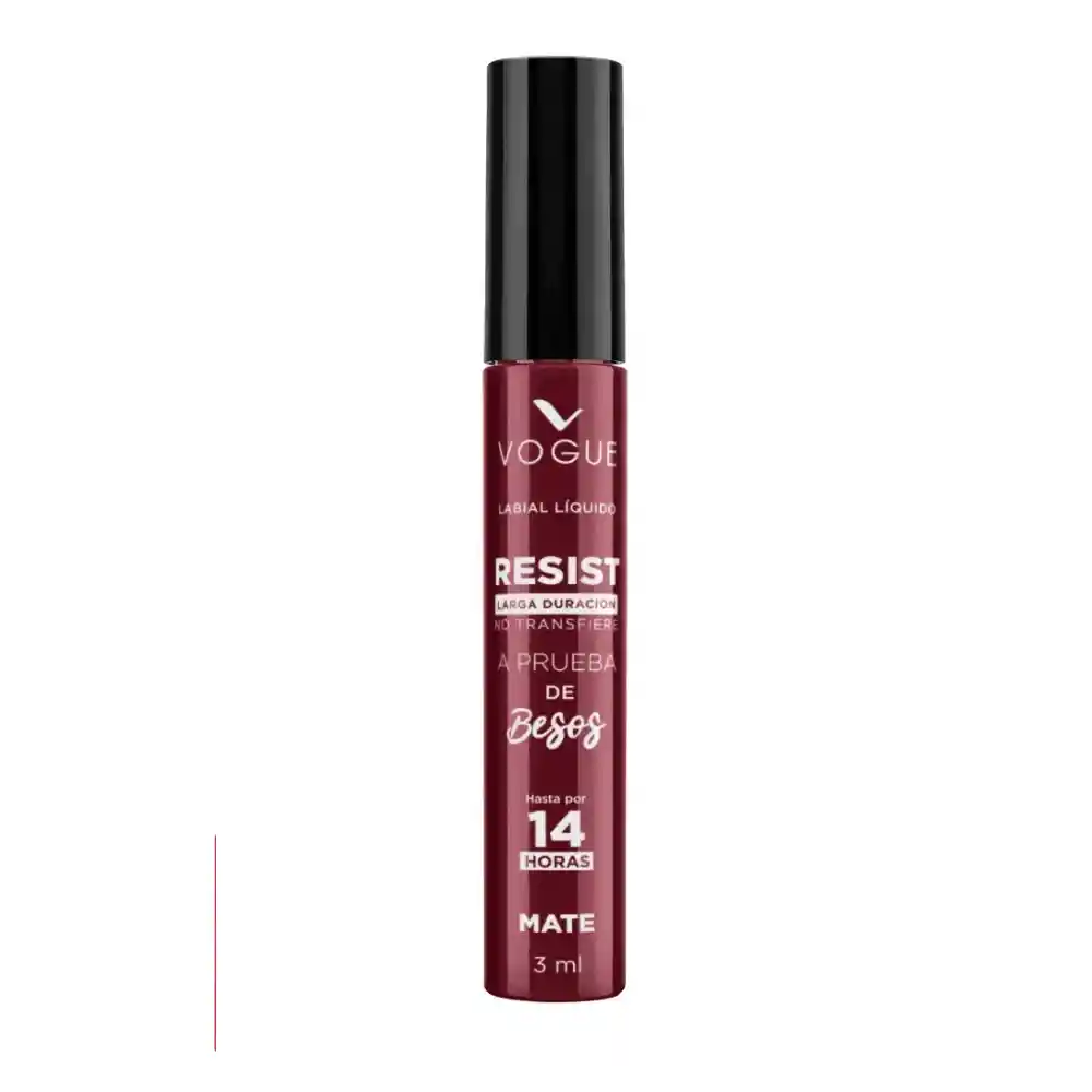 Labial Líquido Vogue A Prueba De Besos Expresa 3ml