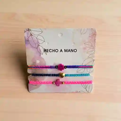 Set De Manilla X3 Vibracion Cromatica