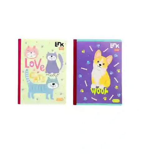 Cuaderno Cosido Cuadriculado Para Niña Con Stikers Scribe