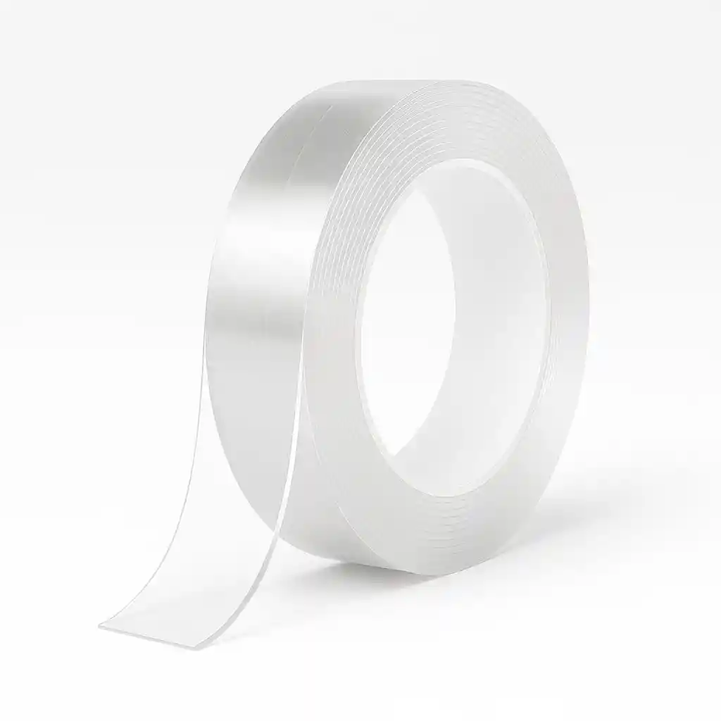 Cinta Adhesiva Nano Cinta De Silicona Lavable Doble Faz 5 Metros