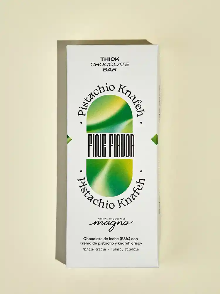 Pistacho Knafeh (barra De Chocolate Dubai)