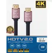 Cable Hdmi 2.0 5m – Ultra Hd 4k, Audio De 32 Canales Y Más