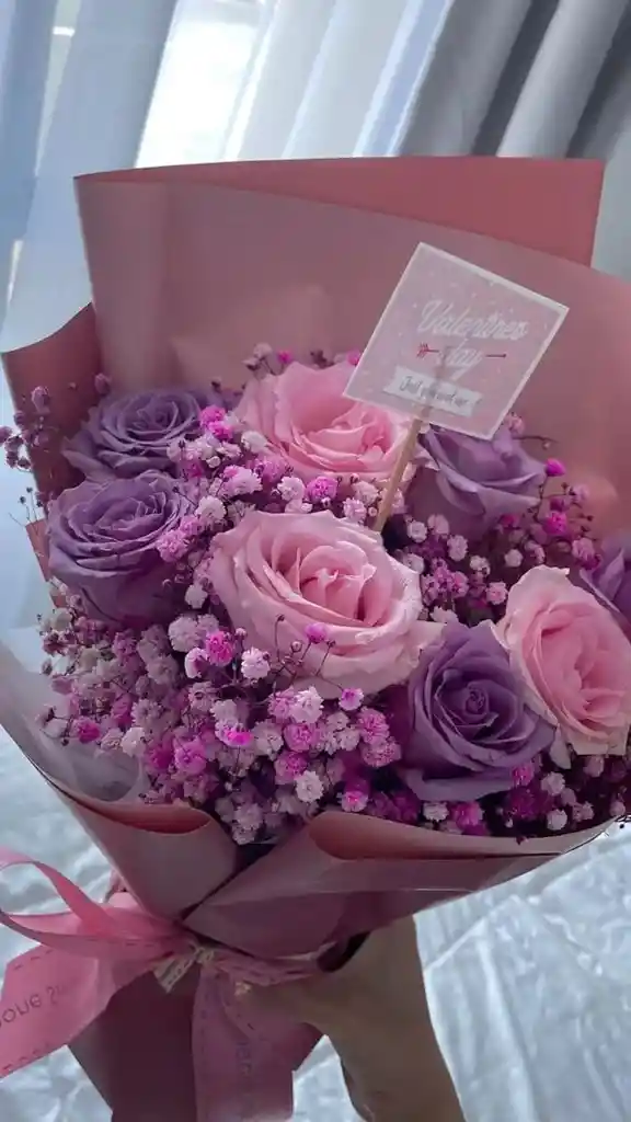 Bouquet De Rosas Rosadas