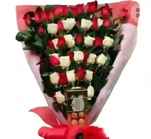 Ramillete De Rosas X50