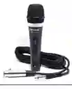 Micrófono Dinámico Alámbrico Cardioide Para Voz Karaoke