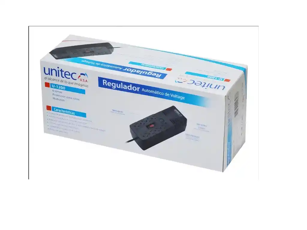 U-1200 Regulador De Voltaje Unitec