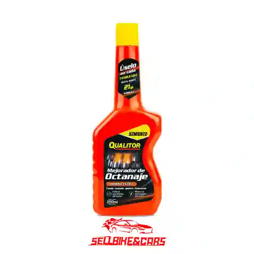 Aditivo De Carro Mejorador Octanaje Qualitor 250 Ml